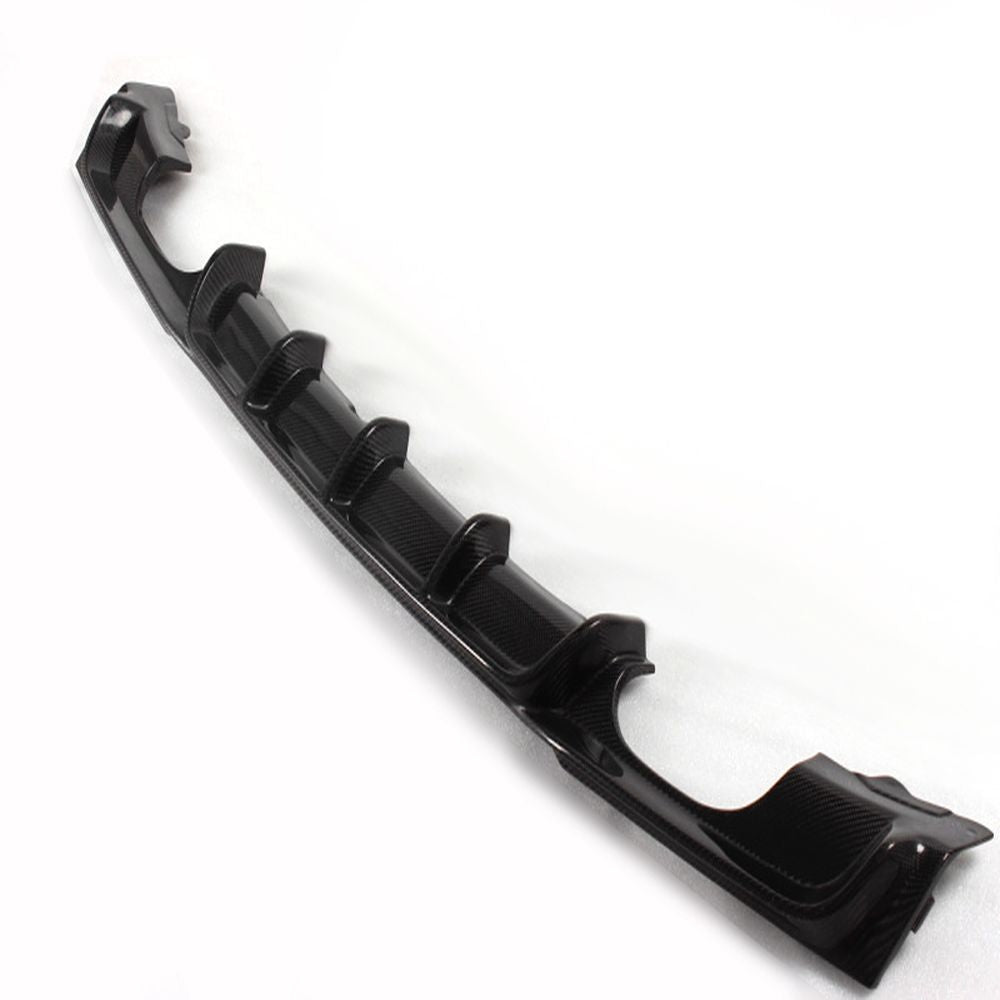 ST Style Carbon Fiber Rear Diffuser for BMW 3 Series F30 M Sport (2012-2019) Quad Muffler Twin Outlet