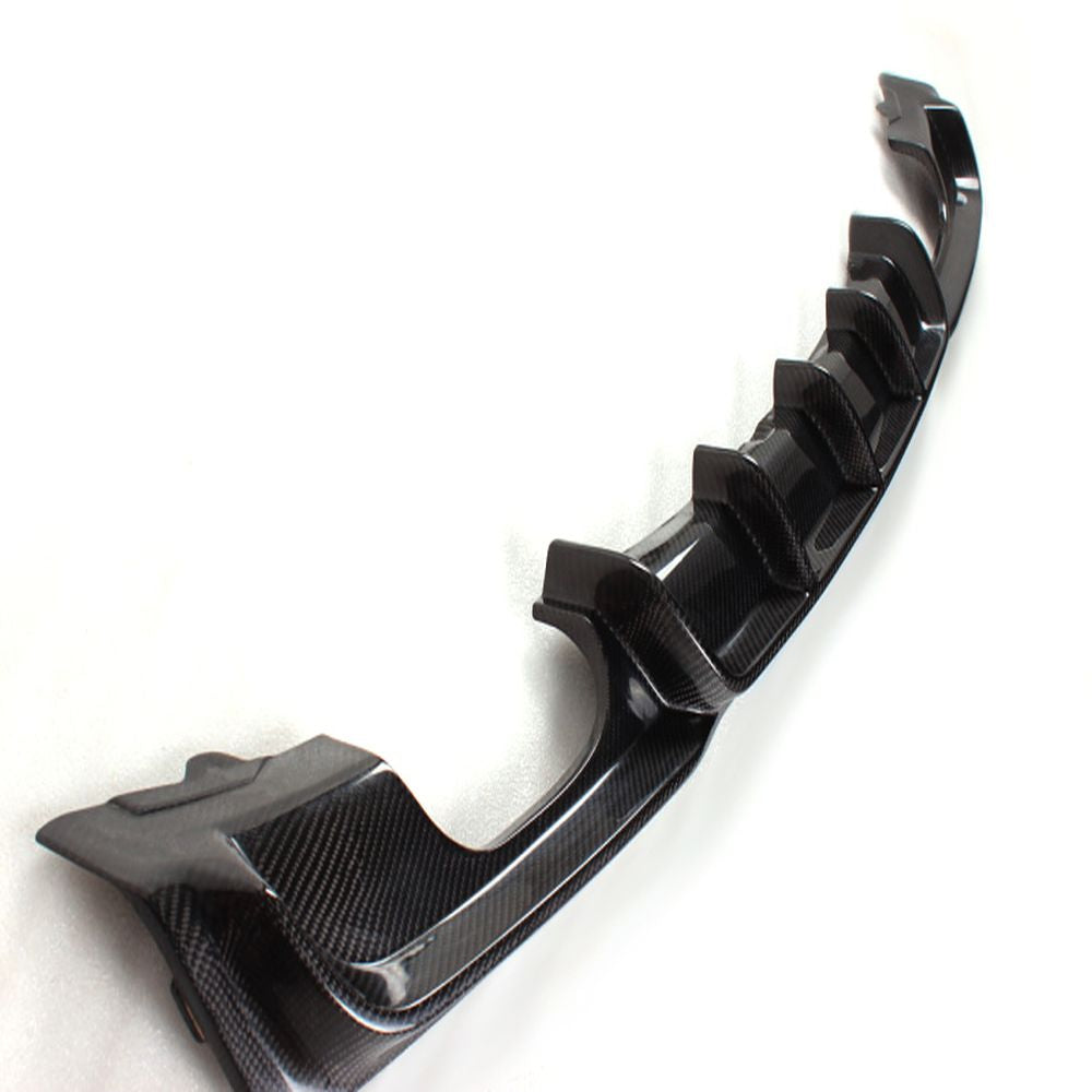 ST Style Carbon Fiber Rear Diffuser for BMW 3 Series F30 M Sport (2012-2019) Quad Muffler Twin Outlet