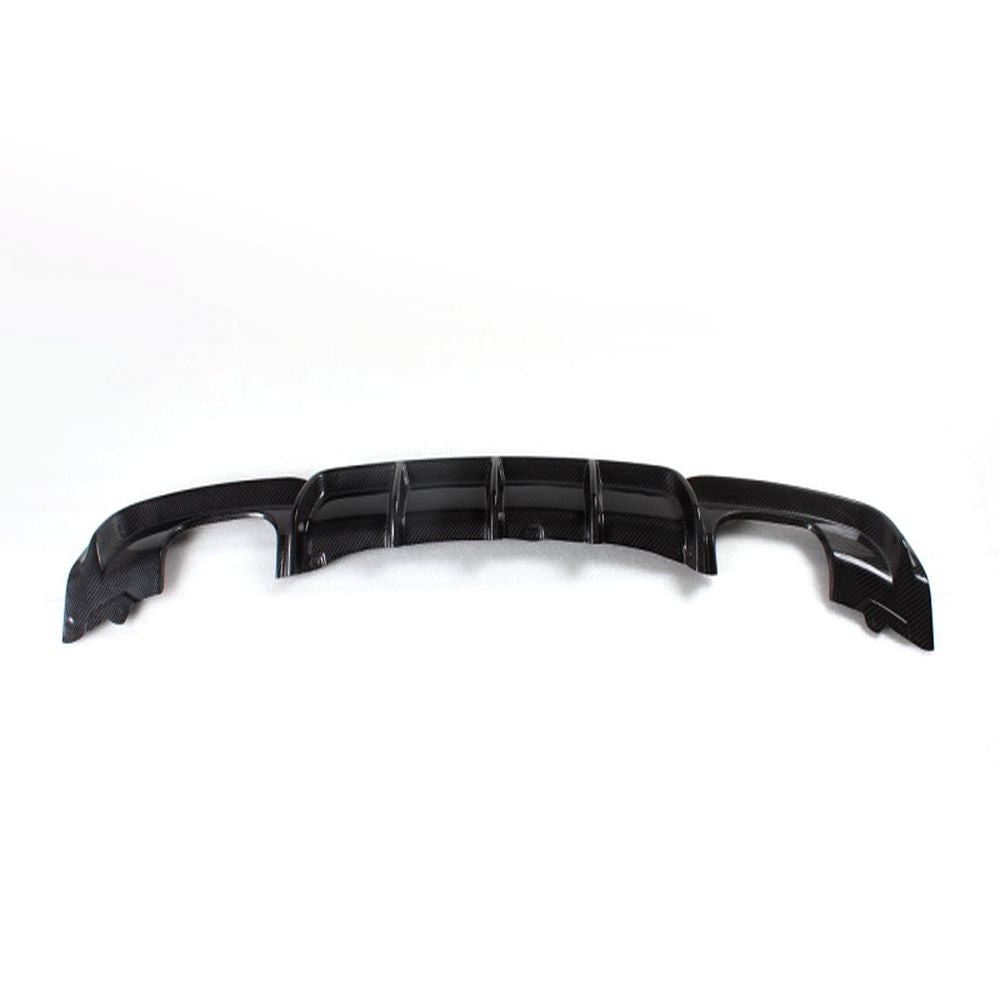 ST Style Carbon Fiber Rear Diffuser for BMW 3 Series F30 M Sport (2012-2019) Quad Muffler Twin Outlet