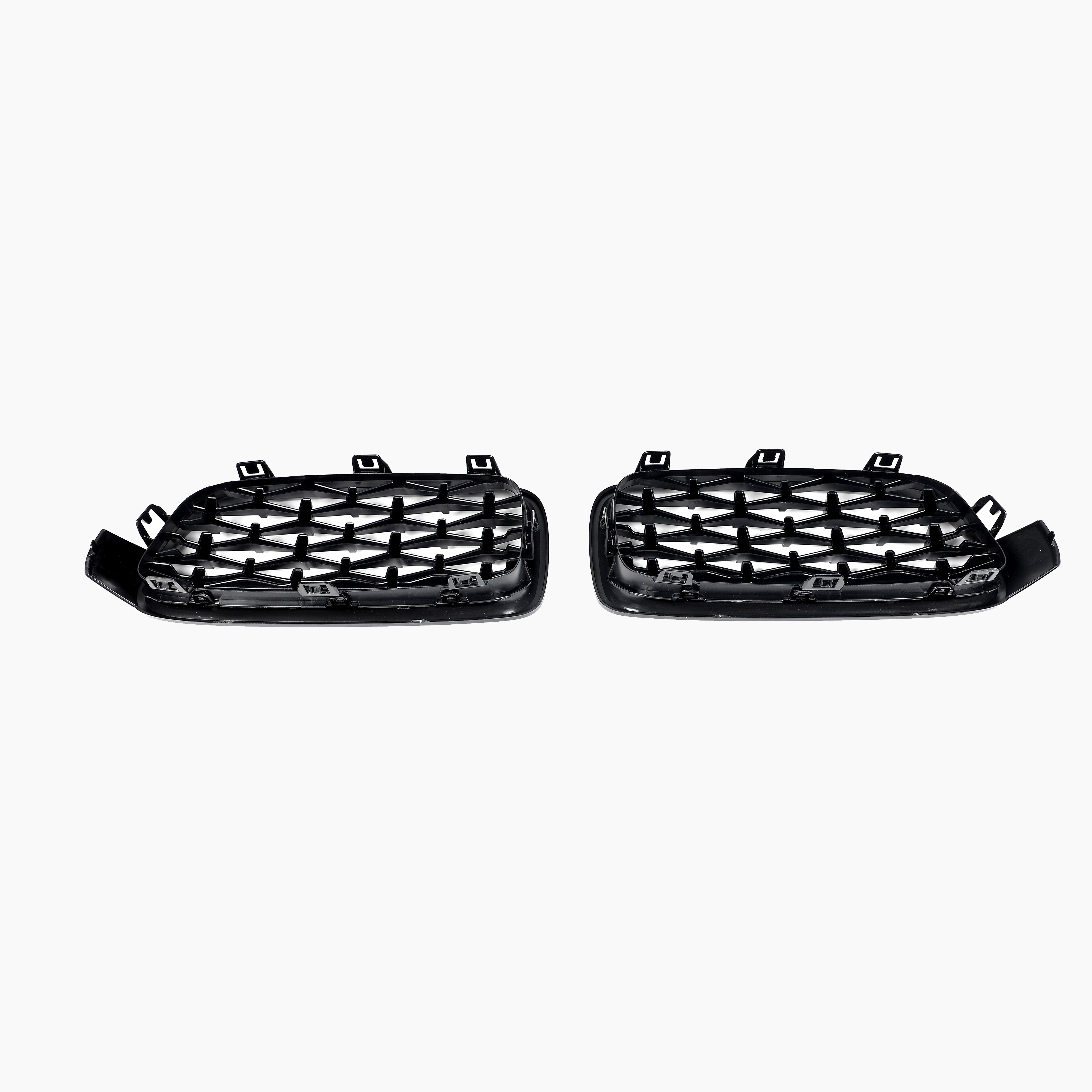 Gloss Black Chrome Diamond Grill for BMW 3 Series F30(2012-2019)