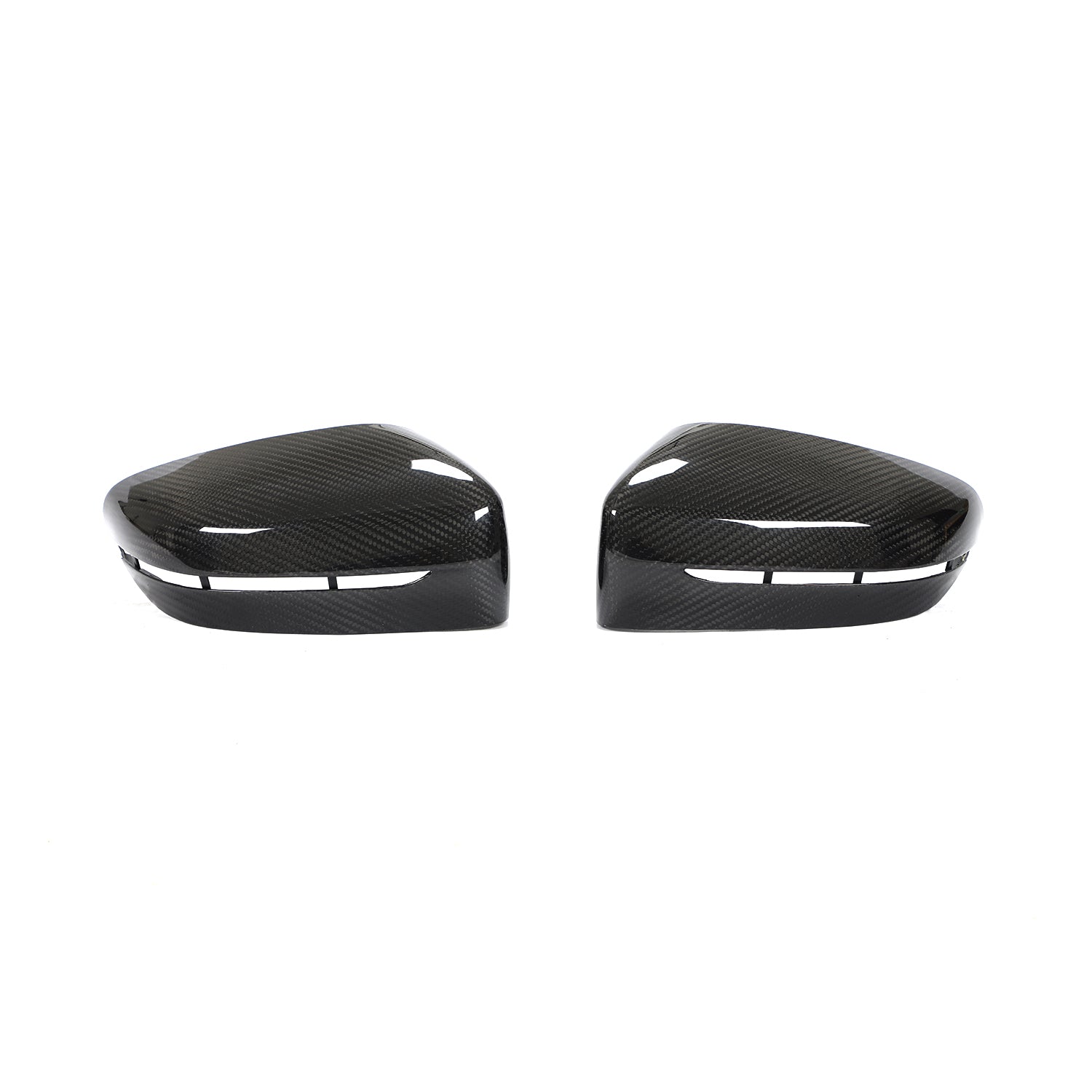 ST Style Carbon Fiber Mirror Caps for BMW 3/4/5/6/7/8 series