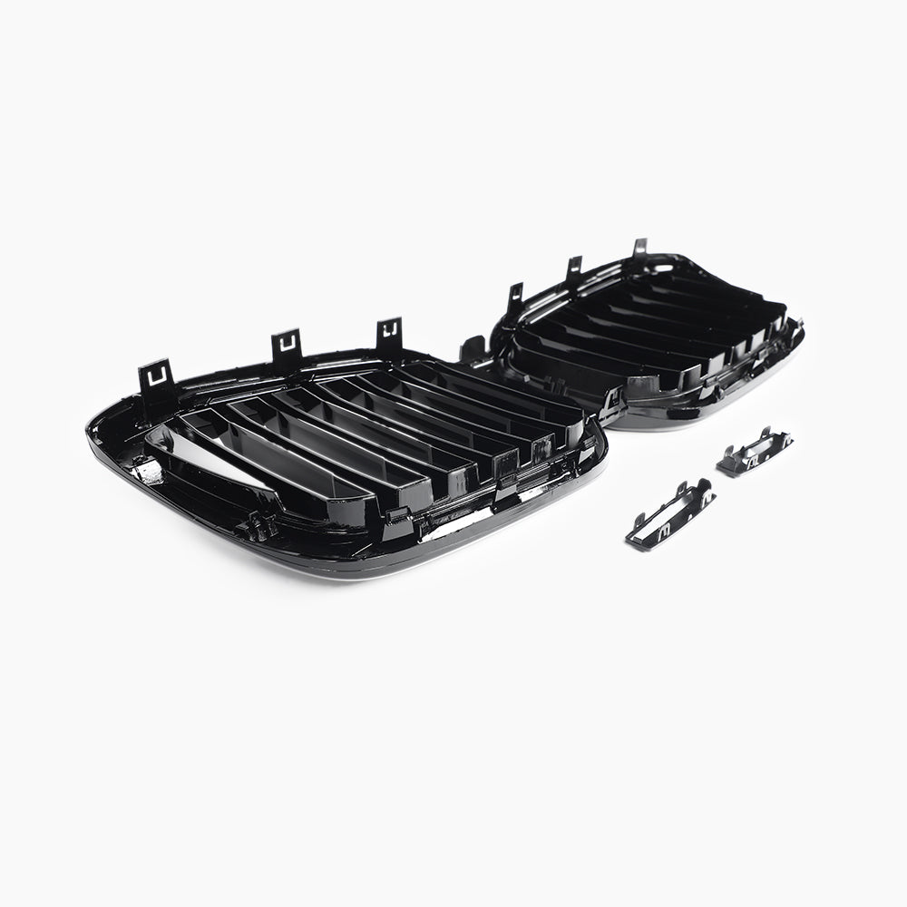 Single Slat Gloss Black Front Grille for BMW X3 G01 LCI (2021-2024)