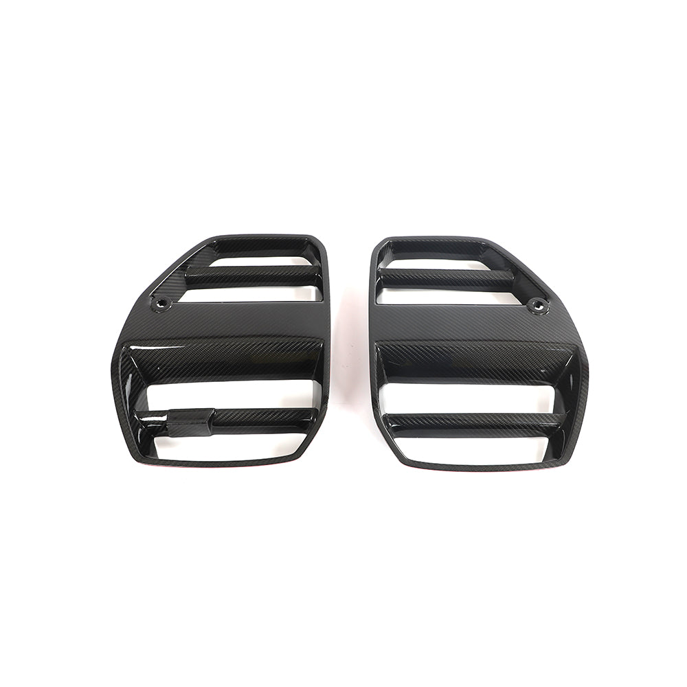 ST Style Carbon Fiber Front Grille Without ACC for BMW M3 G80/G81 M4 G82/G83 (2021+)