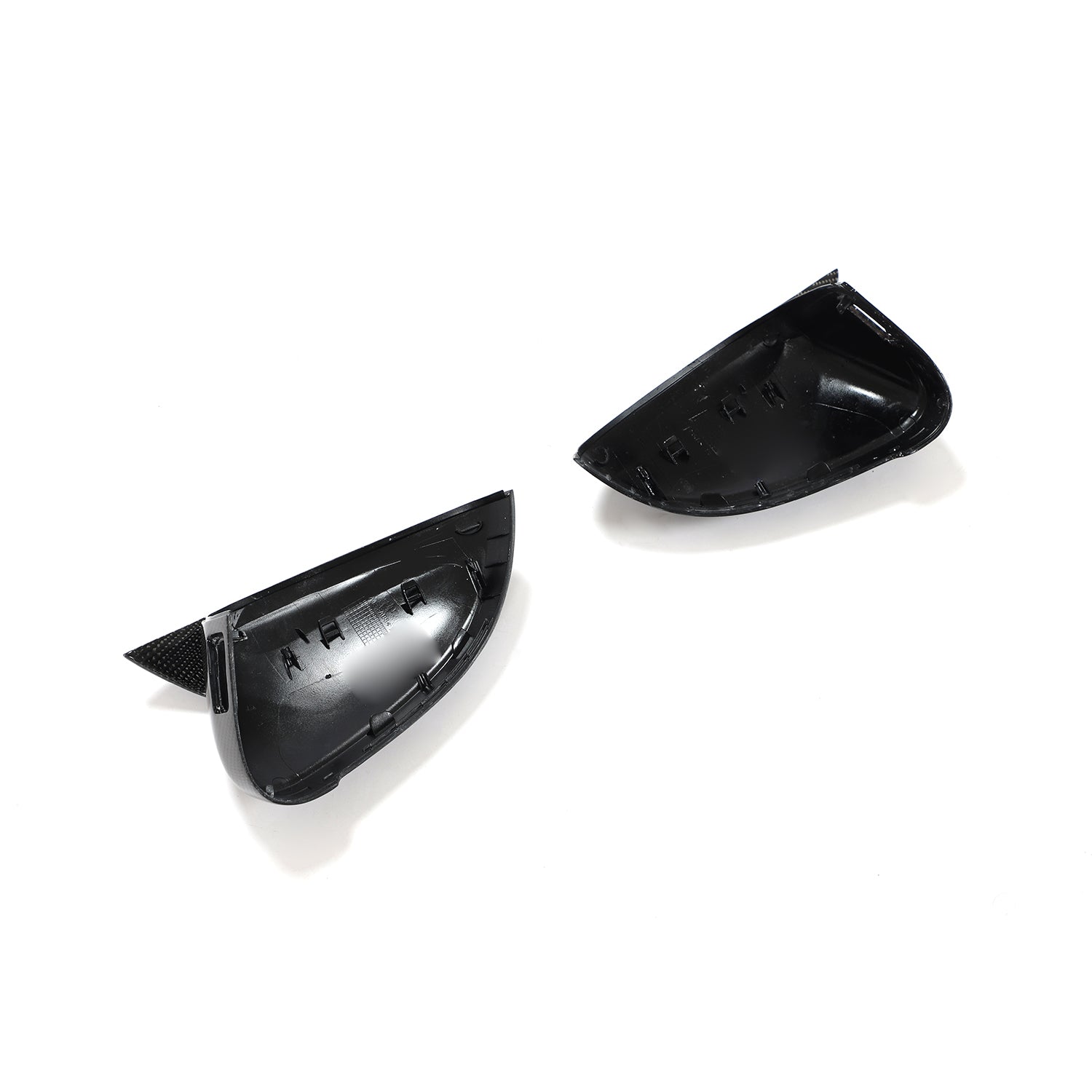 ST Style Carbon Fiber REPLACEMENT Mirror Caps for Audi A4 / S4 B9 B9.5 (2016-2023) RS4 LCI B9.5 (2019-2024) (Without Lane Assist)