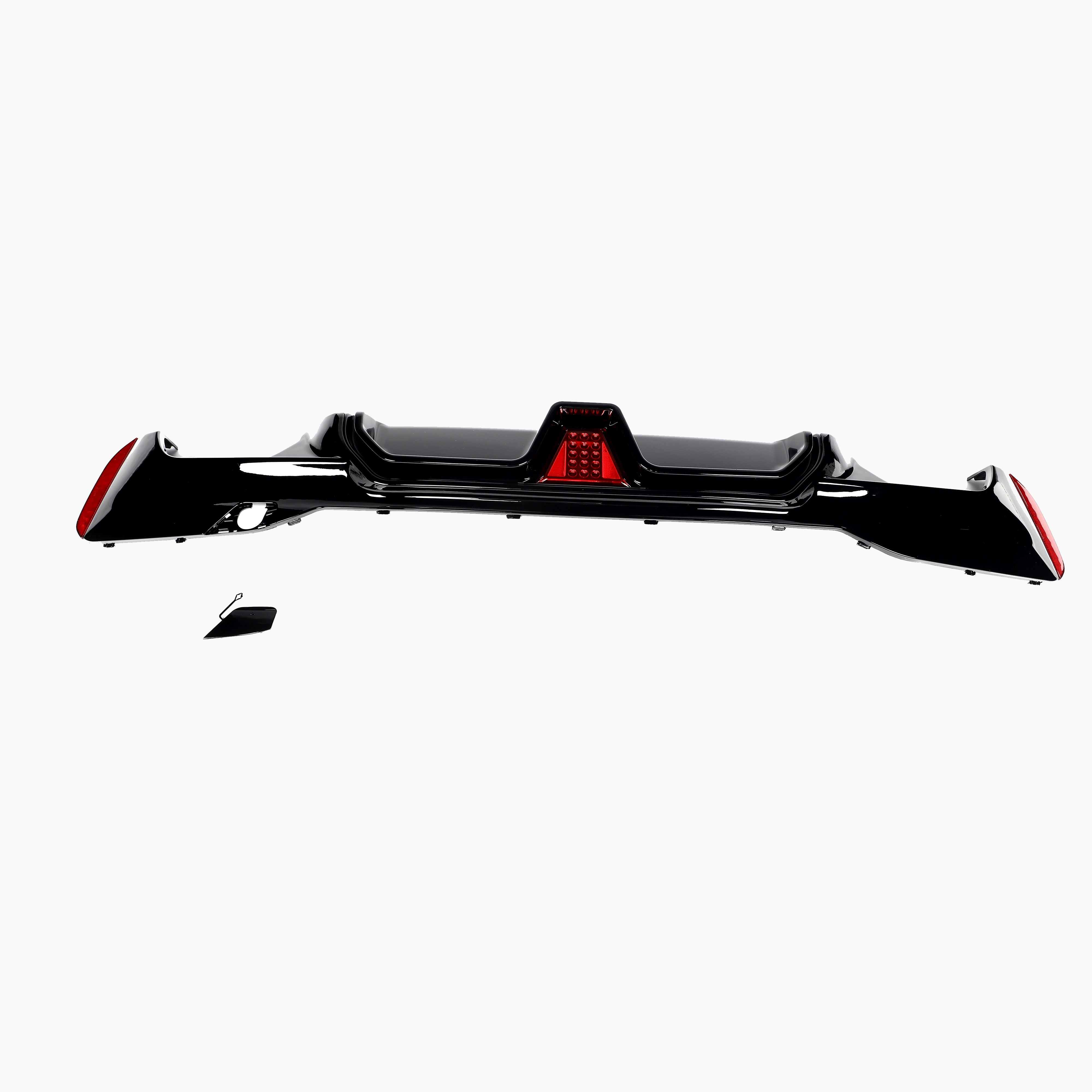 CS Style Gloss Black LED Diffuser for BMW 5 Series G30(2017-2023)(Double Dual Out)