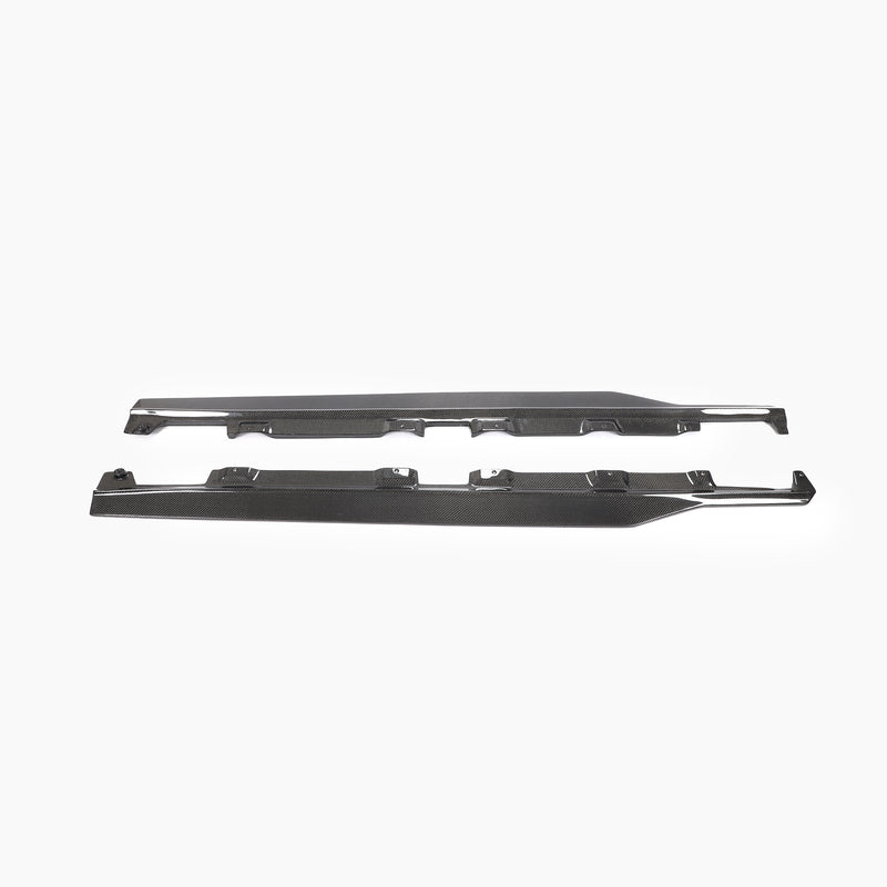 RENNTECH Style Carbon Fiber Side Skirts For Mercedes Benz AMG GT C/R190 Coupé (2015–2021)