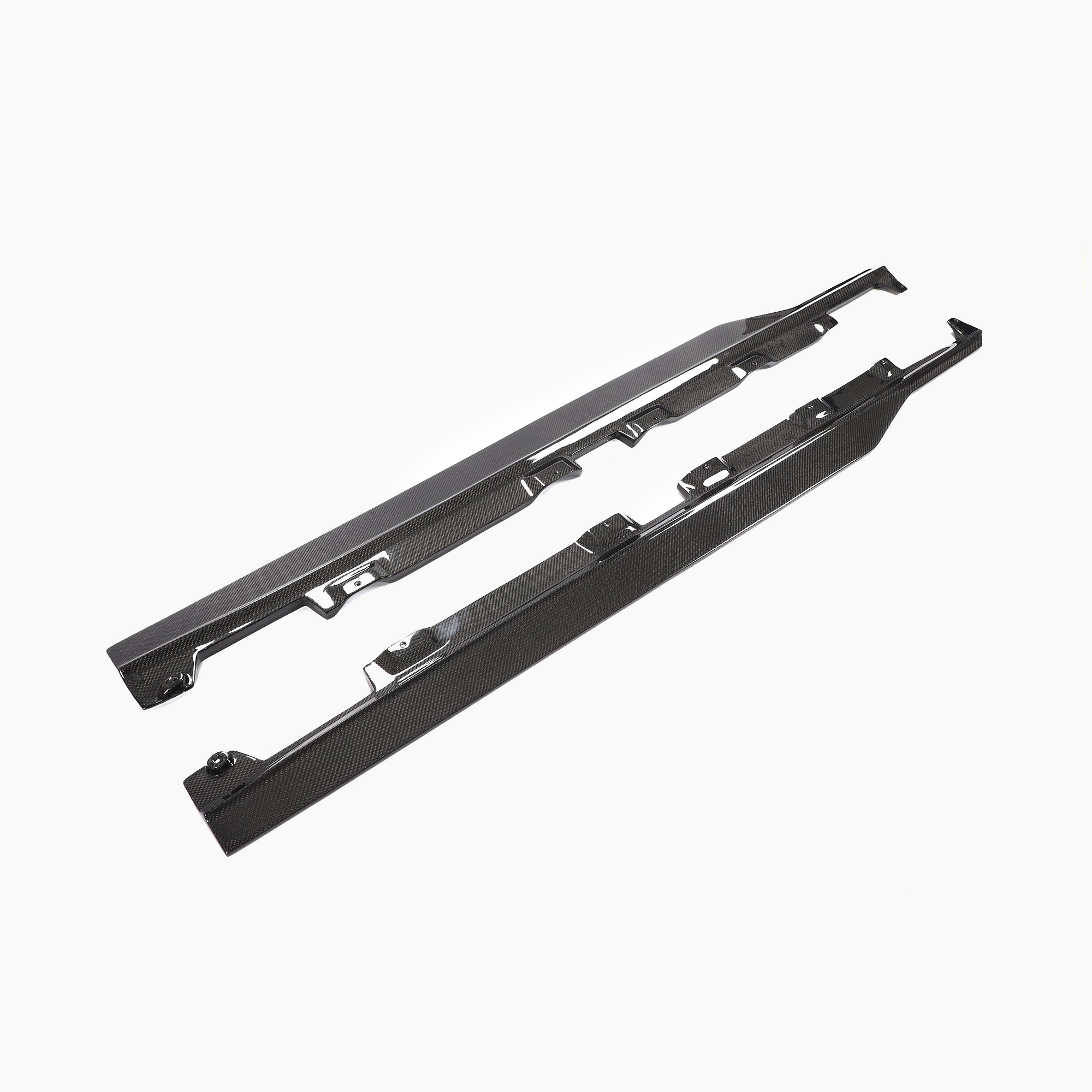 RENNTECH Style Carbon Fiber Side Skirts For Mercedes Benz AMG GT C/R190 Coupé (2015–2021)