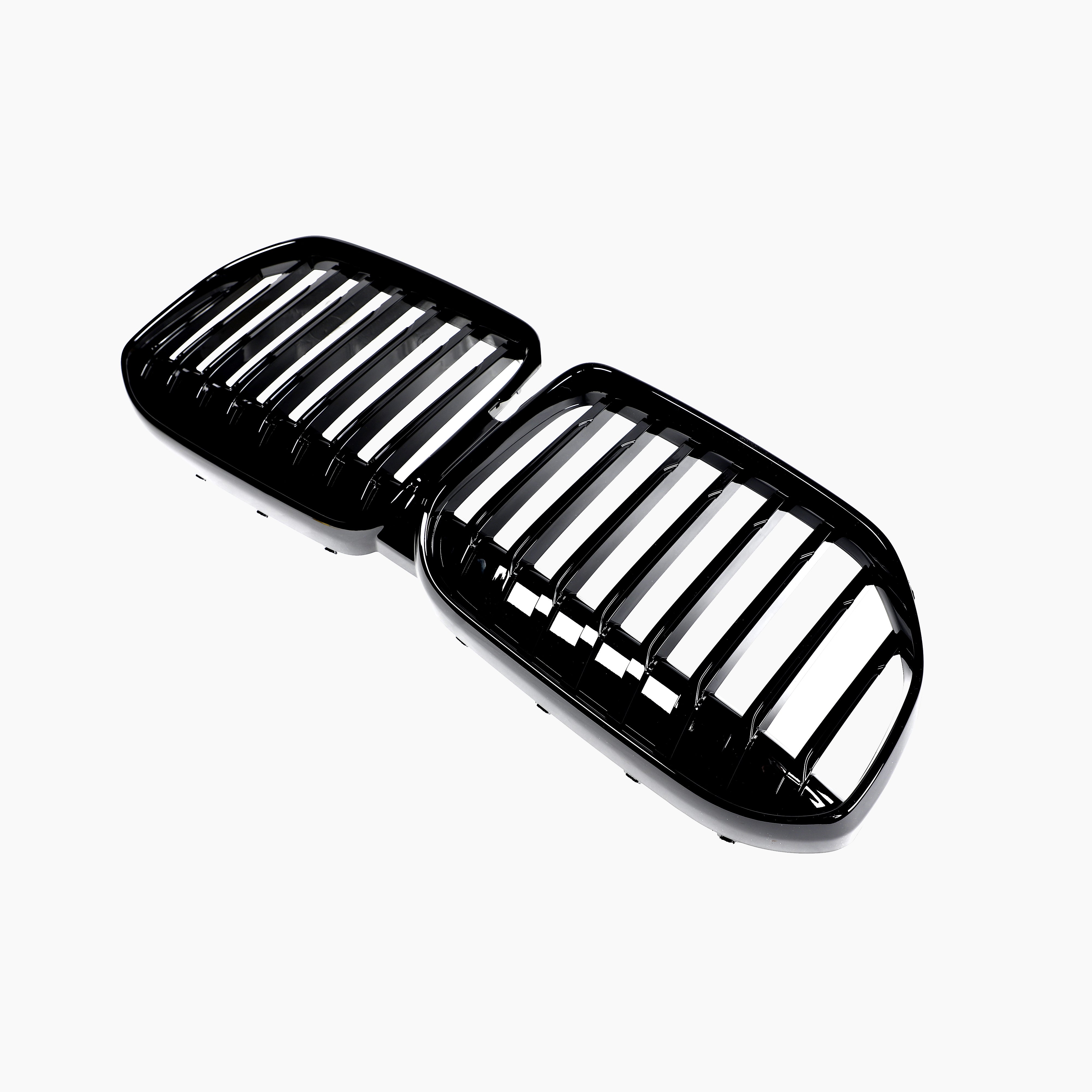 Single Slat Gloss Black Front Grille for BMW 7 Series G11 LCI (2019–2022)