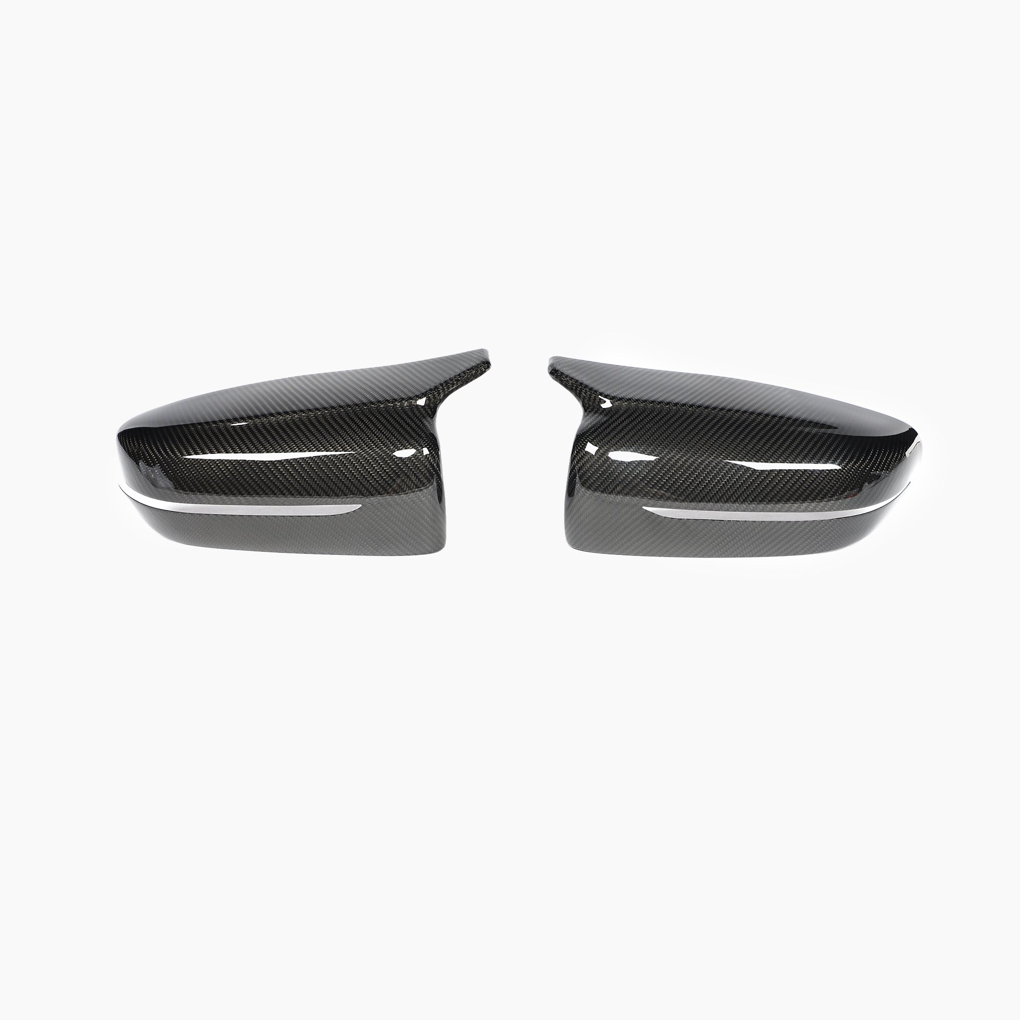 RHD ST Style Carbon Fiber Mirror Caps for BMW 3/4/5/6/7/8 series