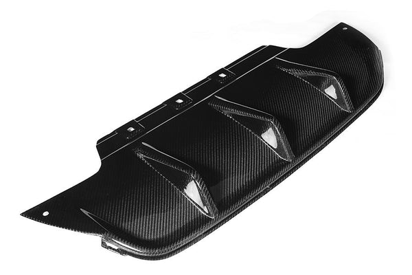 BMW M6 F06/F12/F13  V Style Carbon Fiber Rear Diffuser