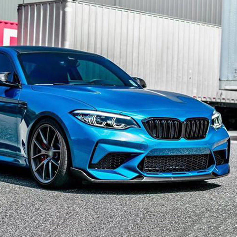 Performance Style Carbon Fiber Front Lip for BMW M2 F87 Competition (2018–2021)