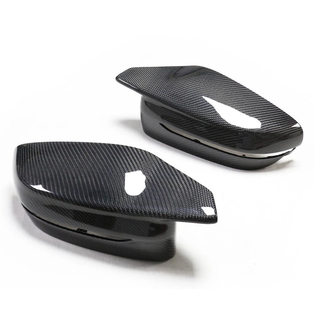 ST Style Carbon Fiber Mirror Caps For BMW M3 G80/G81 ,M4 G82/G83 ,3 Series G20/G21 ,2 Series G42 Coupé (2021+)