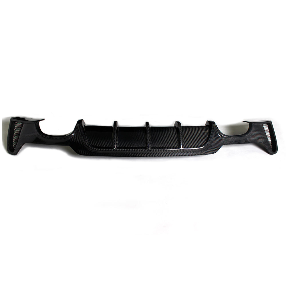 Performance Style Carbon Fiber Rear Diffuser for BMW 4 Series F32/F33/F36 M Sport Quad Exhaust (2014-2020)