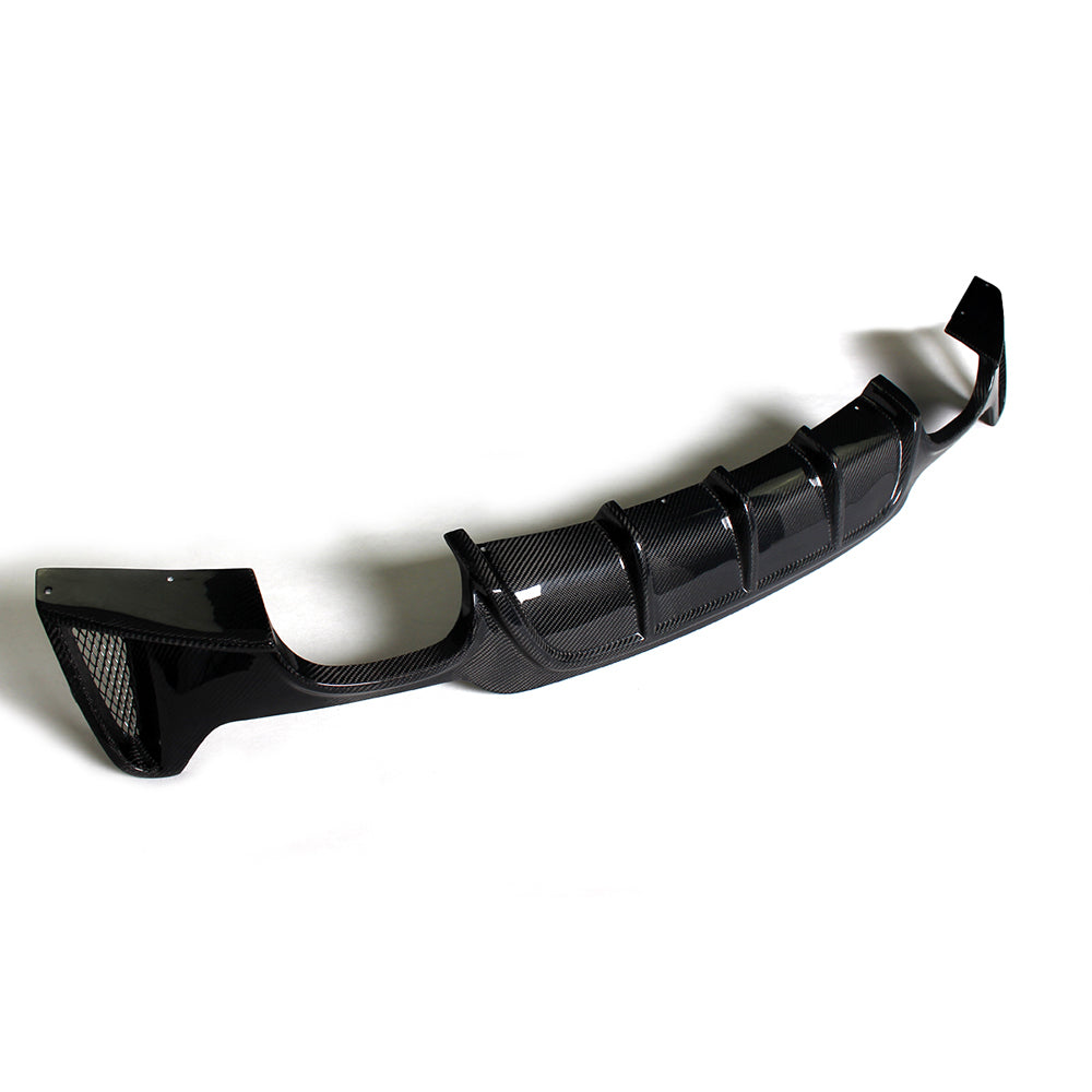 Performance Style Carbon Fiber Rear Diffuser for BMW 4 Series F32/F33/F36 M Sport Quad Exhaust (2014-2020)