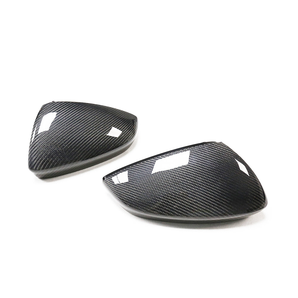 ST Style Carbon Fiber Mirror Caps for Audi A3/S3/RS3 8Y (2020-2024)