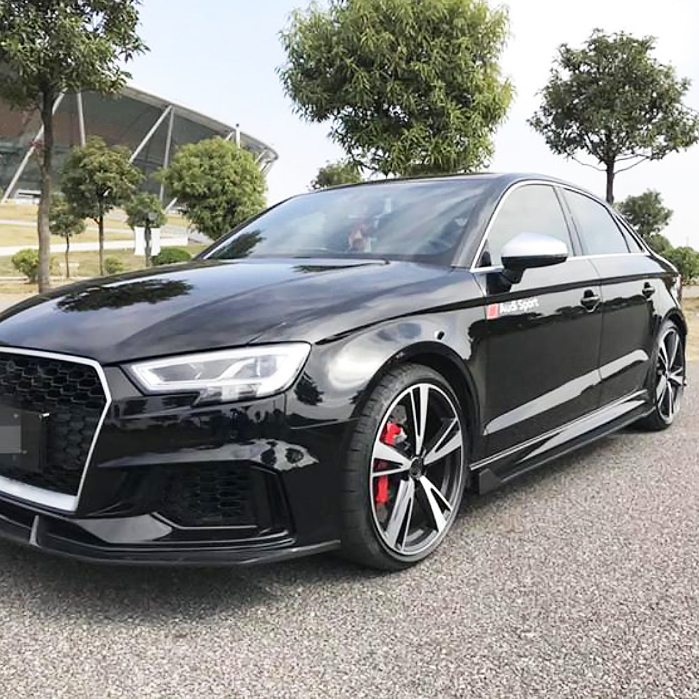 ST Style Carbon Fiber Side Skirts for Audi A3 Sline/S3/RS3 8.5V LCI (2017-2020)