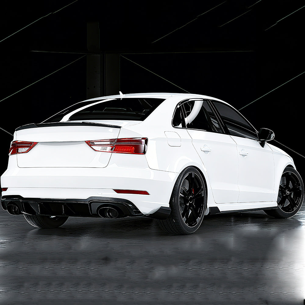 ST Style Carbon Fiber Side Skirts for Audi S3 RS3 8.5V LCI (2017-2020)