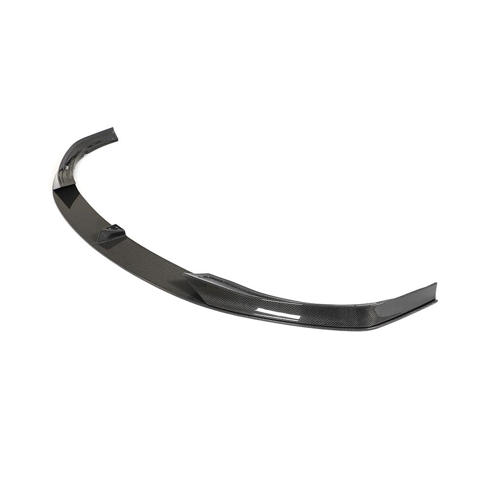 ST Style Carbon Fiber Front Lip For Tesla Model S Plaid (2021–2024)