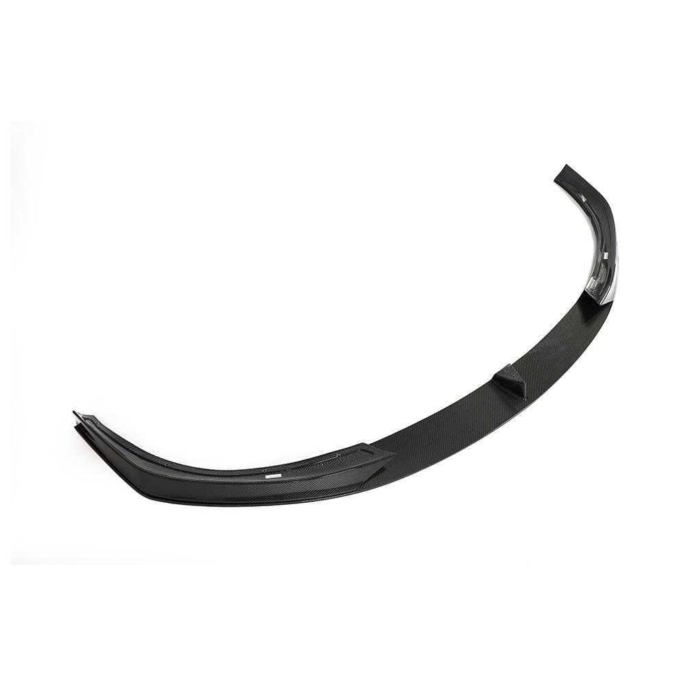 ST Style Carbon Fiber Front Lip For Tesla Model S Plaid (2021–2024)