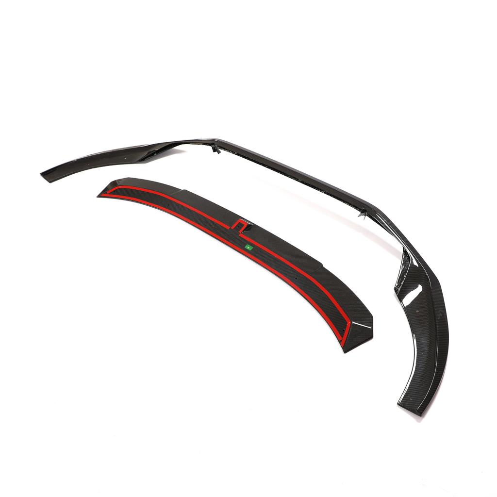 ST Style Carbon Fiber Front Lip For Audi A5 / S5 B9.5 LCI (2020–2023)