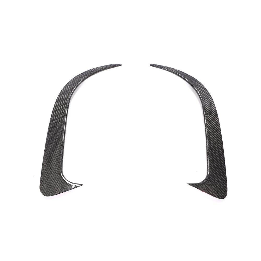 ST Style Carbon Fiber Rear Canards for Mercedes-Benz CLA C117 & CLA 45 AMG  Pre‑Facelift & Facelift (2013–2019)