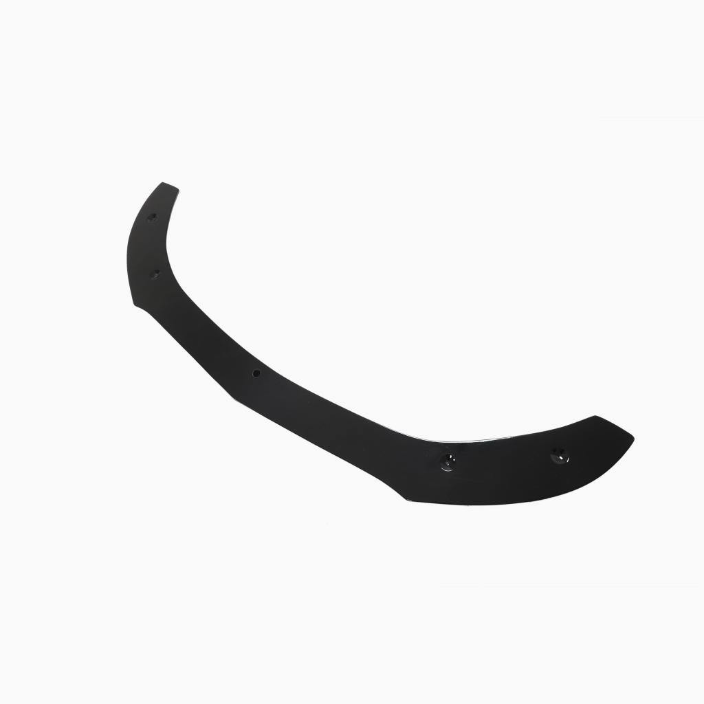 Gloss Black Front Lip for Mercedes Benz C-Class W205 Sedan, C205 Coupé Sport (2014-2018)