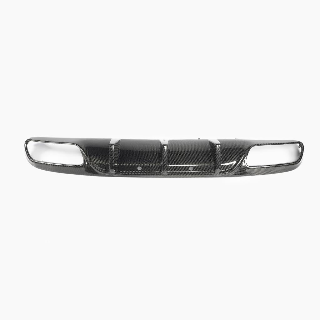 Mercedes-Benz C‑Class W205 Pre‑Facelift Coupé ST Style Carbon Fiber Rear Diffuser