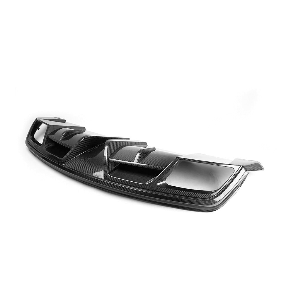ST Style Carbon Fiber Rear Diffuser for Mercedes Benz CLA C117 Pre‑Facelift (2013–2016)
