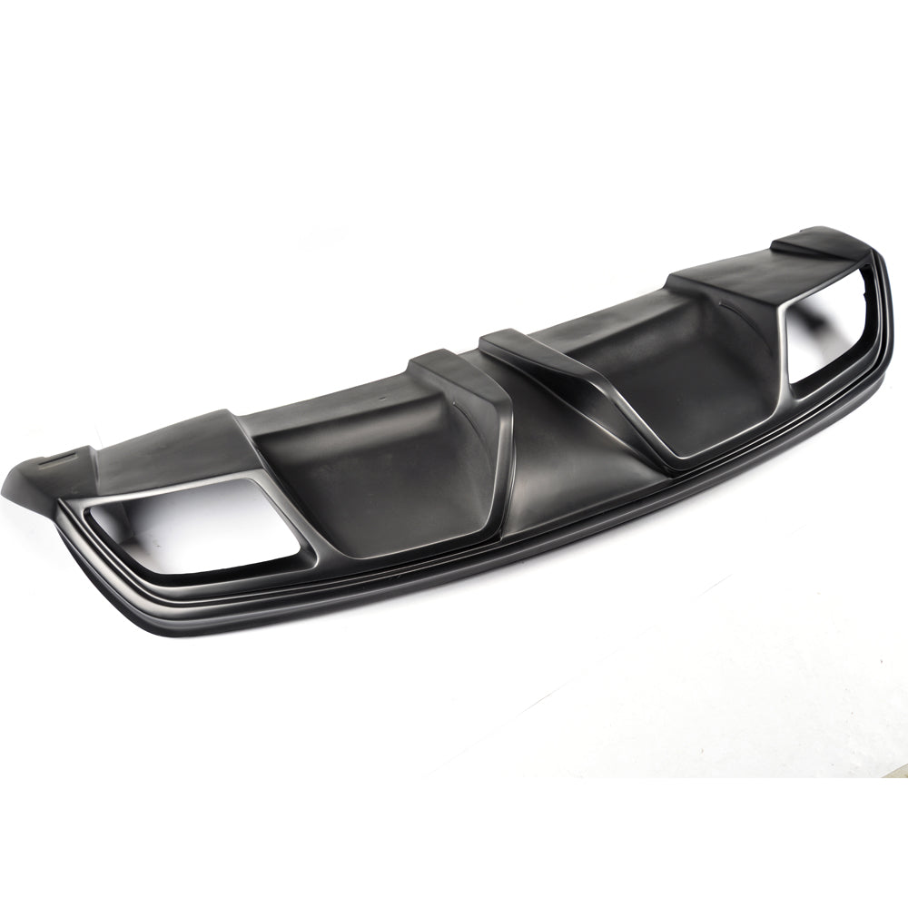 ST Style Matte Black Rear Diffuser for Mercedes Benz CLA C117 Pre‑Facelift (2013–2016)