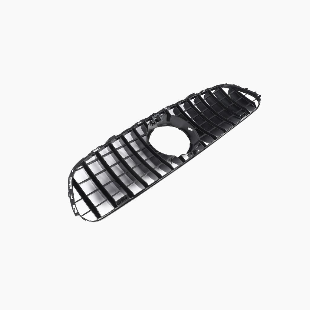 GT Style Gloss Black Kidney Grill for Mercedes Benz GLC Series X253 (2015-2018)