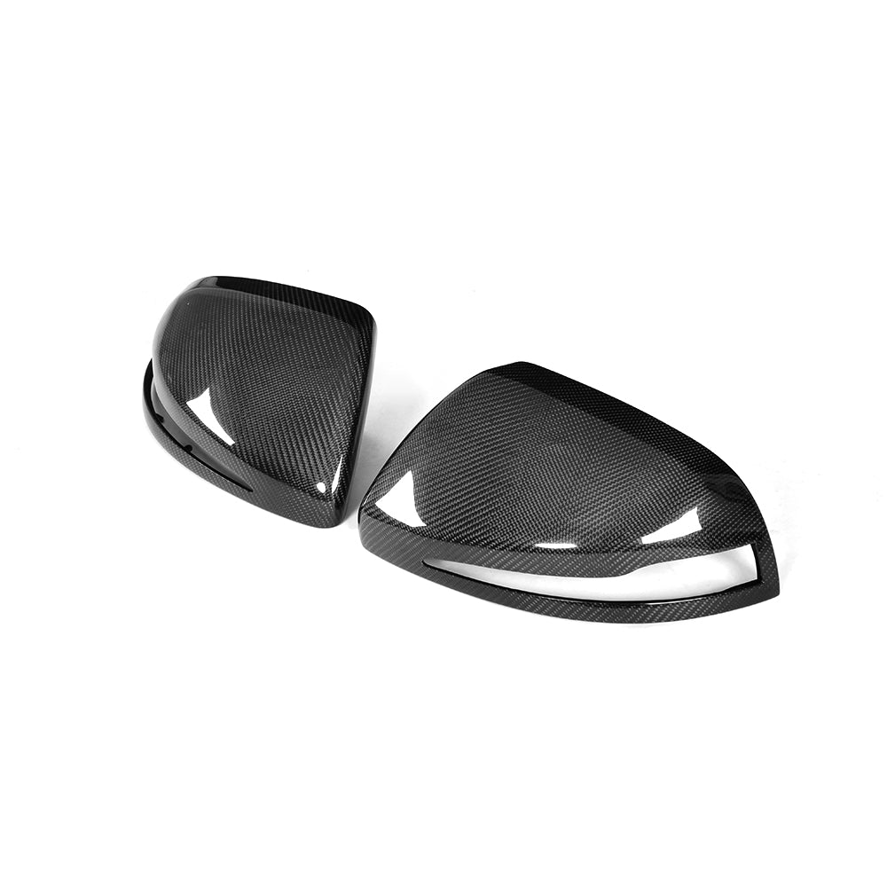 ST Style Carbon Fiber Mirror Cover Caps For Mercedes Benz Vito W447 Pre‑Facelift (2014–2019)