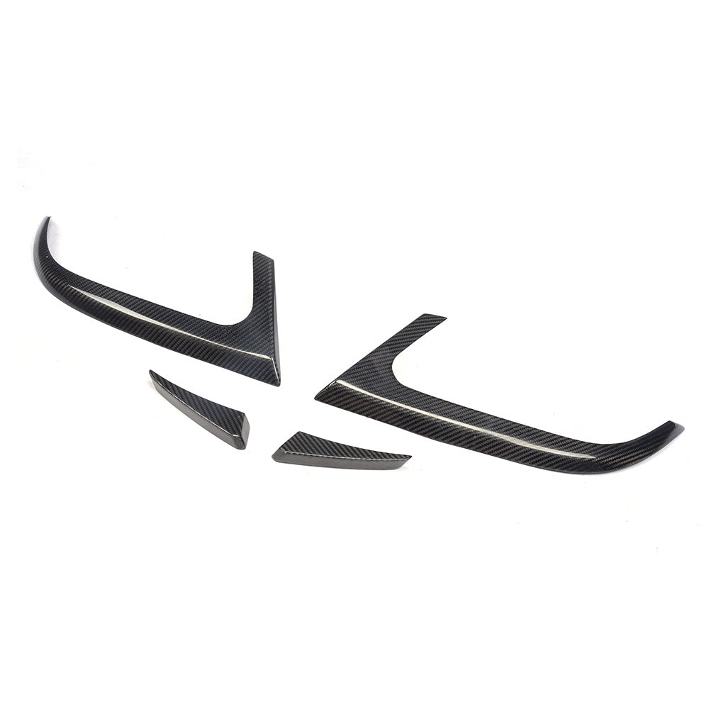 ST Style Carbon Fiber Rear Canards for Mercedes Benz CLA C117 / CLA 45 AMG C117 Pre‑Facelift (2013–2016)