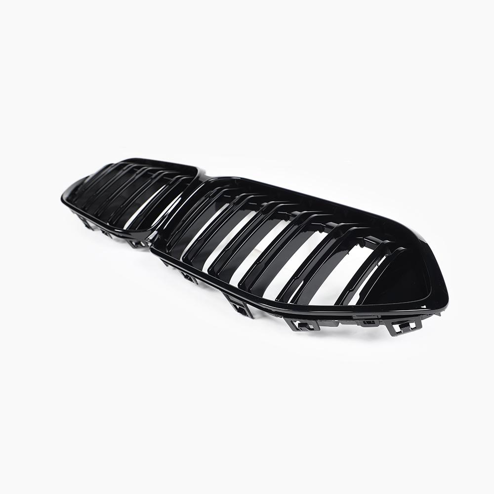 ST Style Dual Slat Gloss Black Front Grille for BMW 2 Series F44 Gran Coupe (2020–2024)