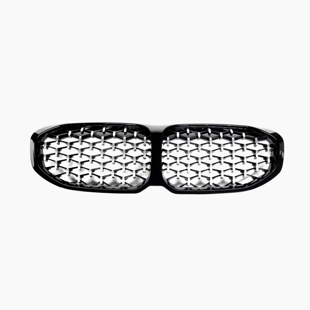 ST Style Silver Color Front Grille for BMW 1 Series F40 (2019–2024)