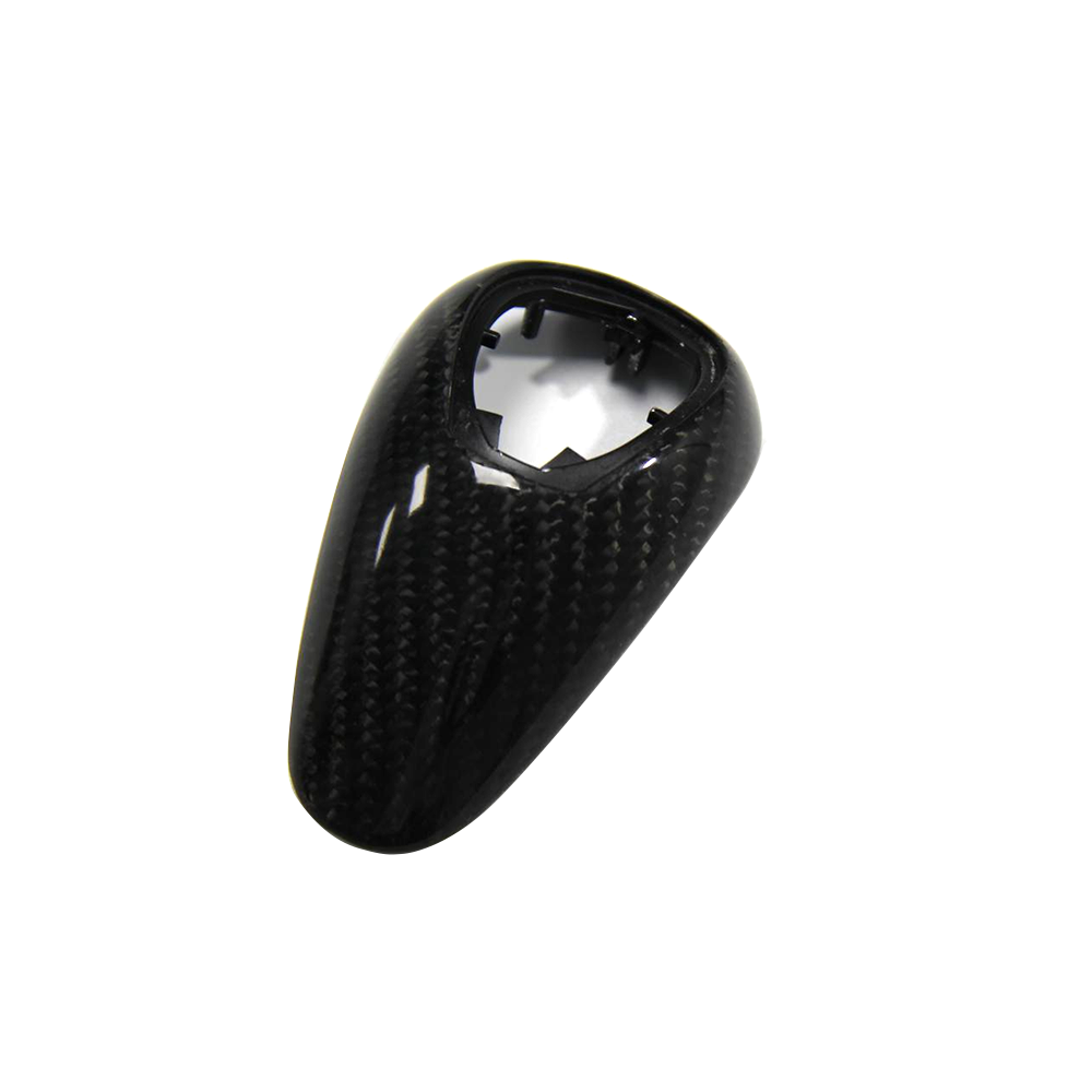 Carbon Fiber Shift Knob Cover for BMW M2 F87(2016-2021)/M3 F80(2014-2020)/M4 F82 F83(2014-2020)/M5 F10(2011-2016)/M6 F12 F13(2012-2018)/X5M F85(2015-2018)/X6M F86(20015-2019)