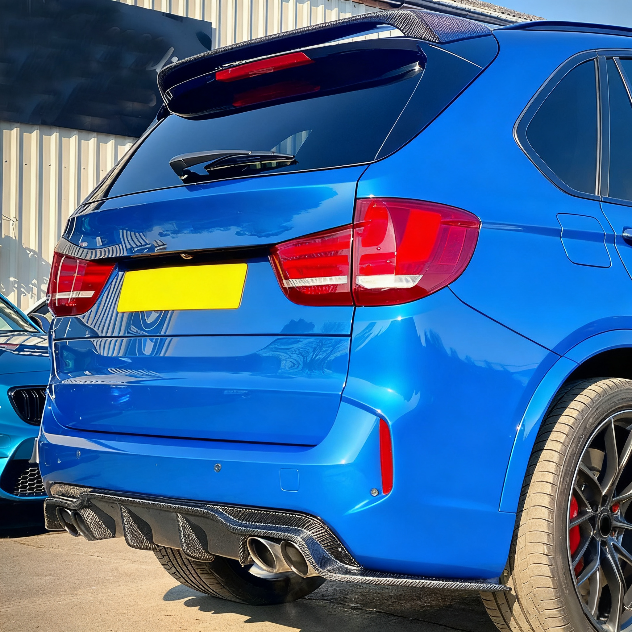 HAMANN Style Carbon Fiber Rear Roof Spoiler for BMW X5 F15 (2013-2018)