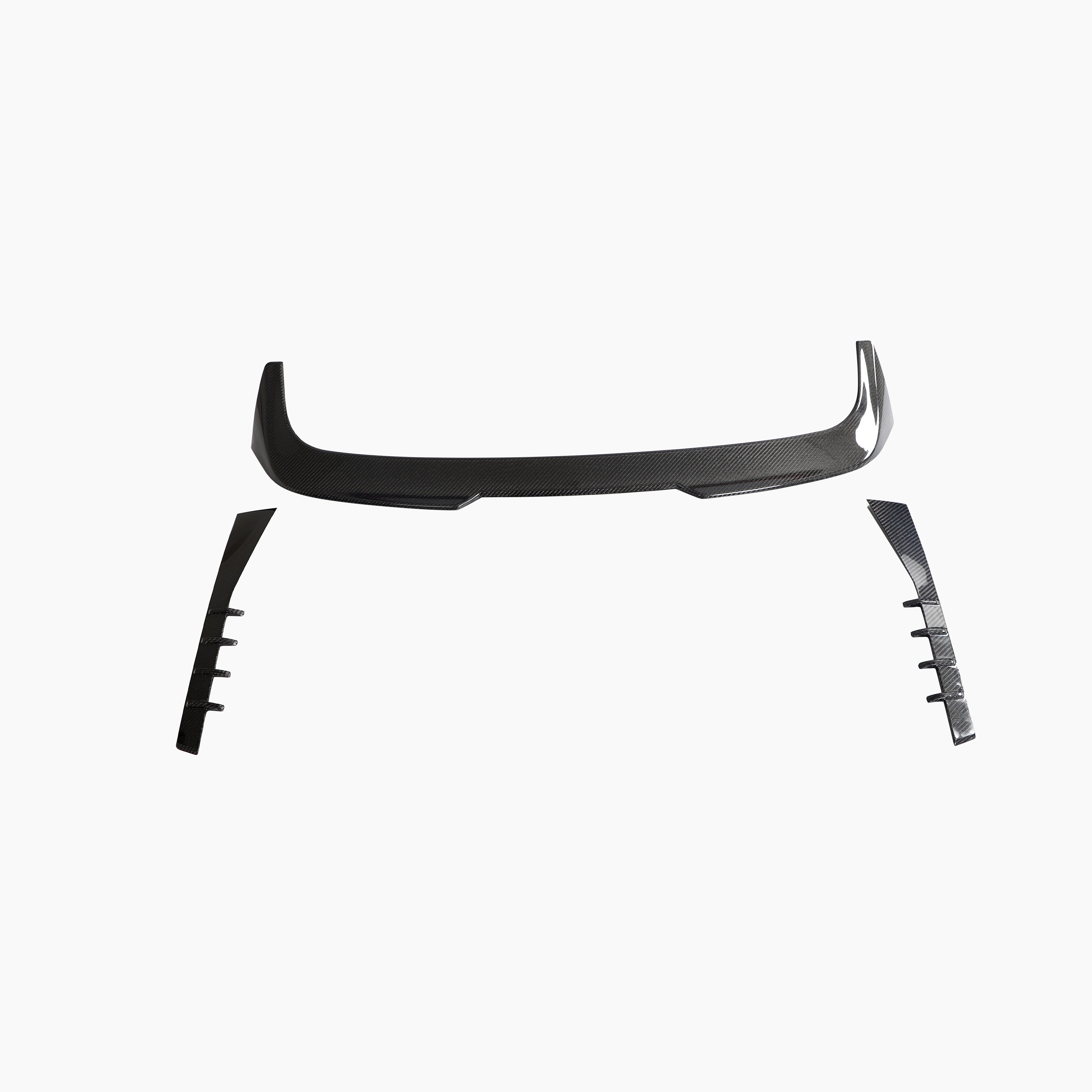 BMW 3 Series M3 G81 ST Style Carbon Fiber Trunk Spoiler - front view