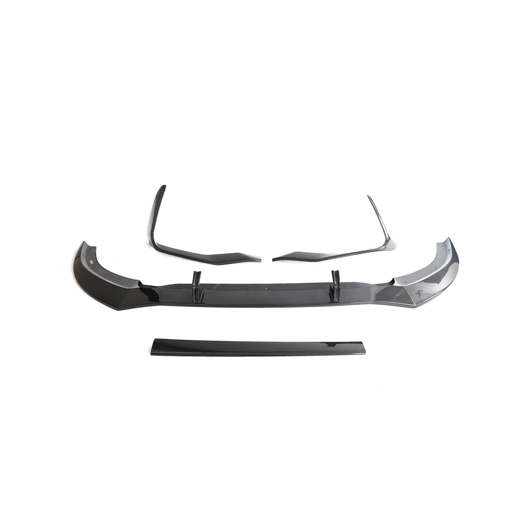 ST Style Carbon Fiber Front Lip for Audi RSQ8 Pre-LCI (2019–2023)