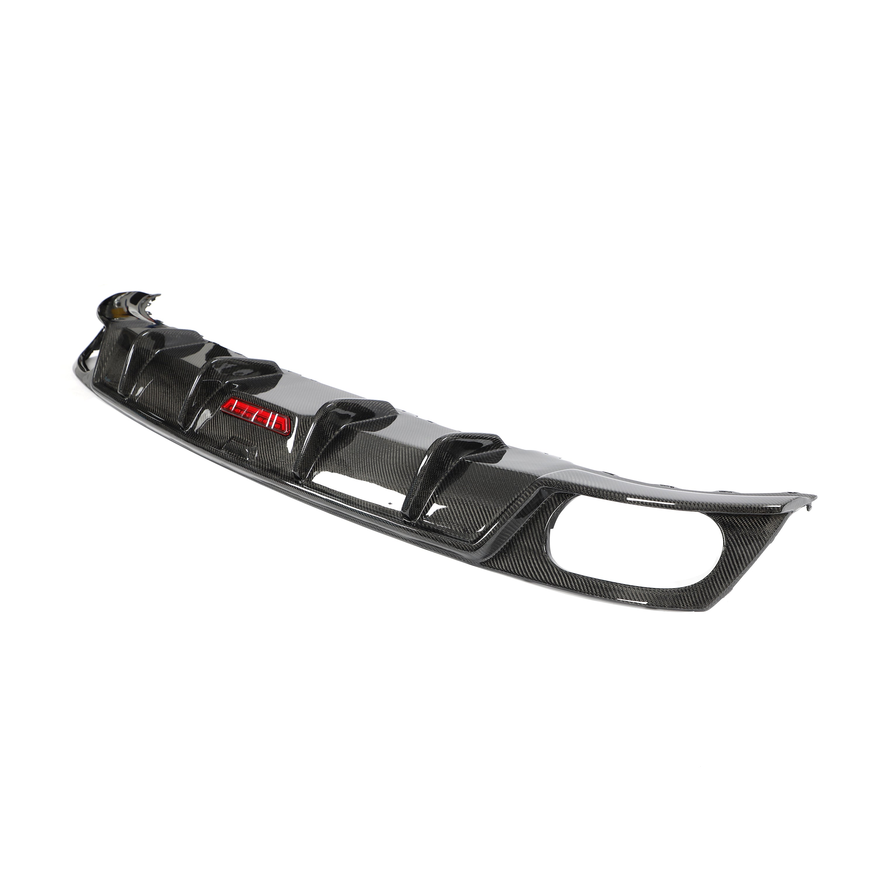 Carbon fiber Rear Diffuser Lip  Audi Q8 / SQ8 Pre-LCI (2019–2023)