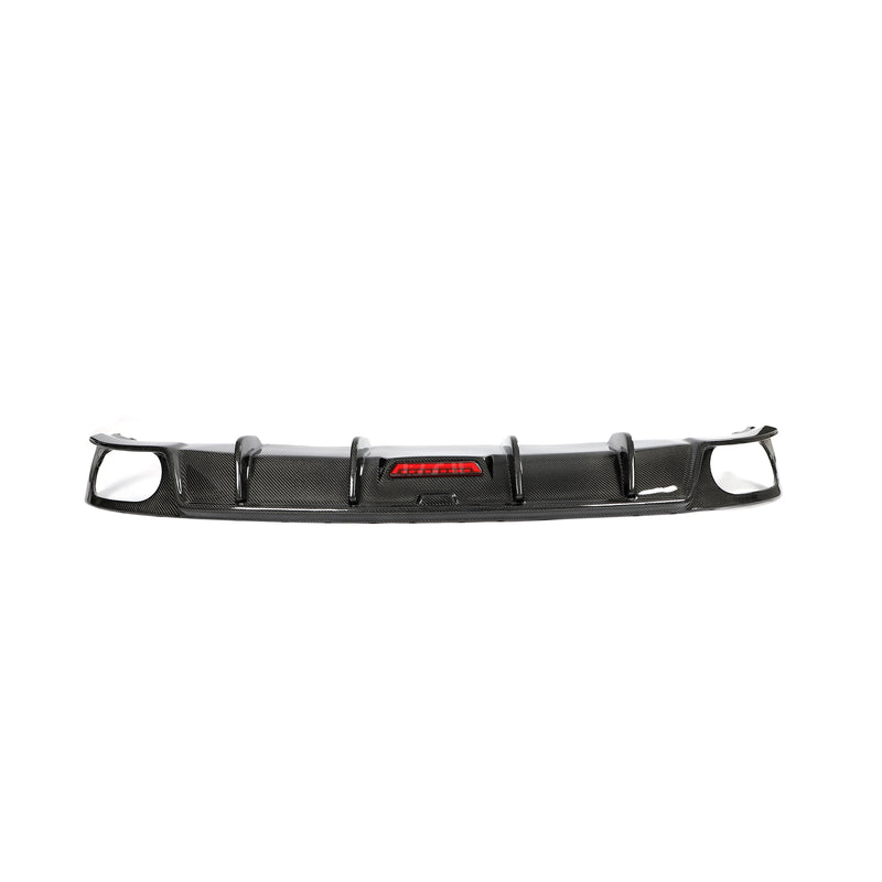 Audi Q8 / SQ8 Pre-LCI  Style Carbon Fiber Rear Diffuser Lip