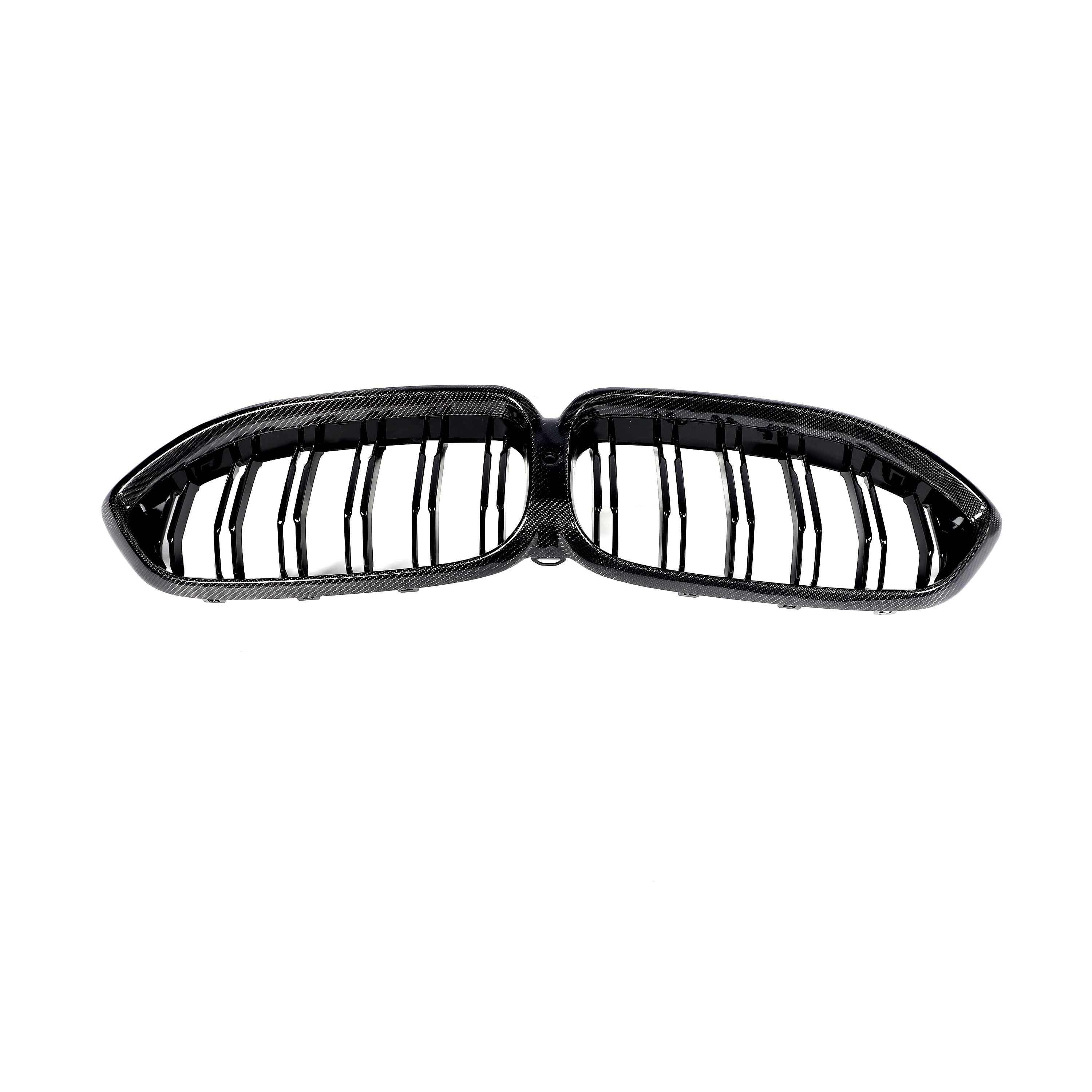 ST Style Dual Slat Carbon Fiber Front Grille for BMW 8 Series G14/G15/G16 (2019+)