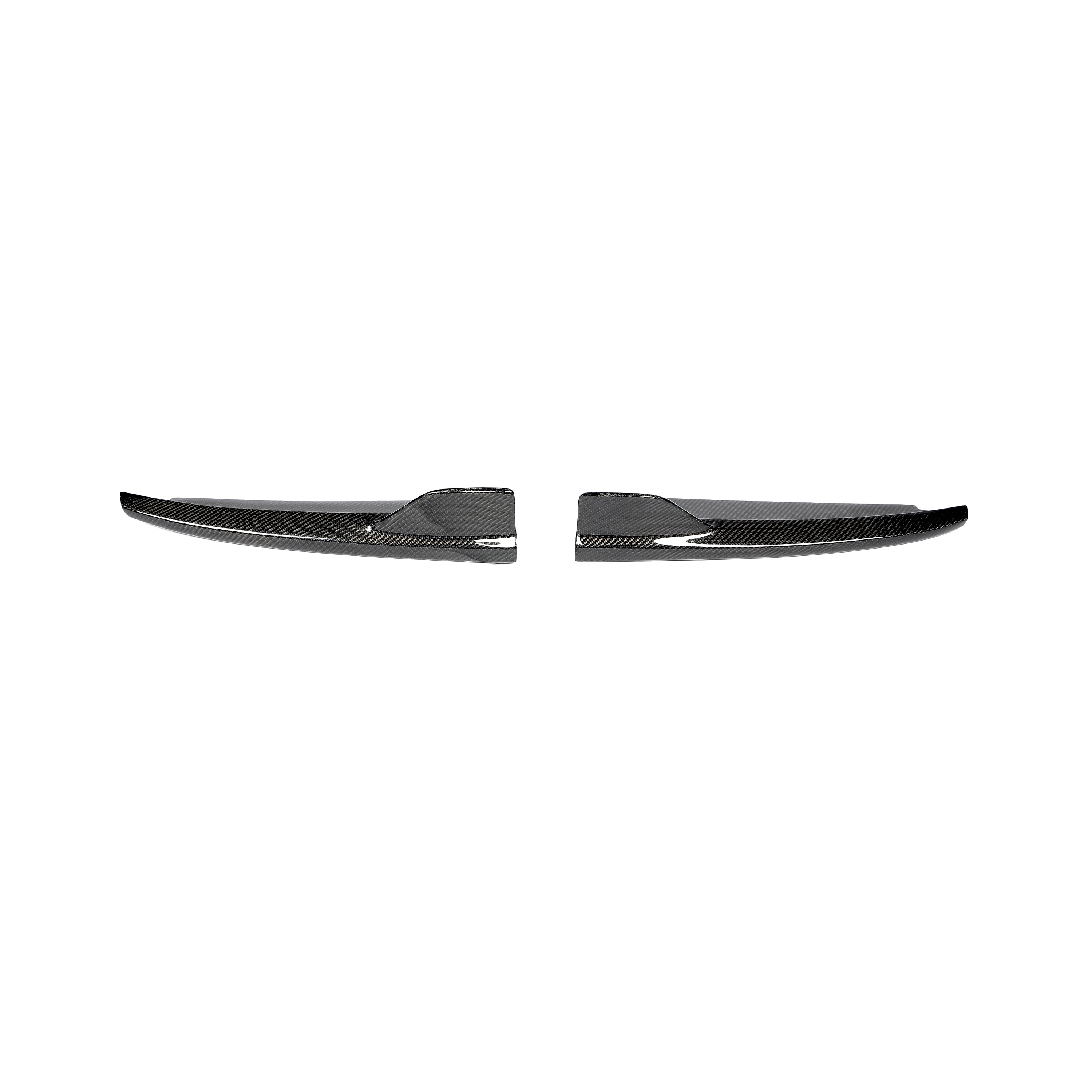 Mercedes Benz C class A205/C205/C43 AMG   Style Carbon Fiber Rear Bumper Lip Splitters