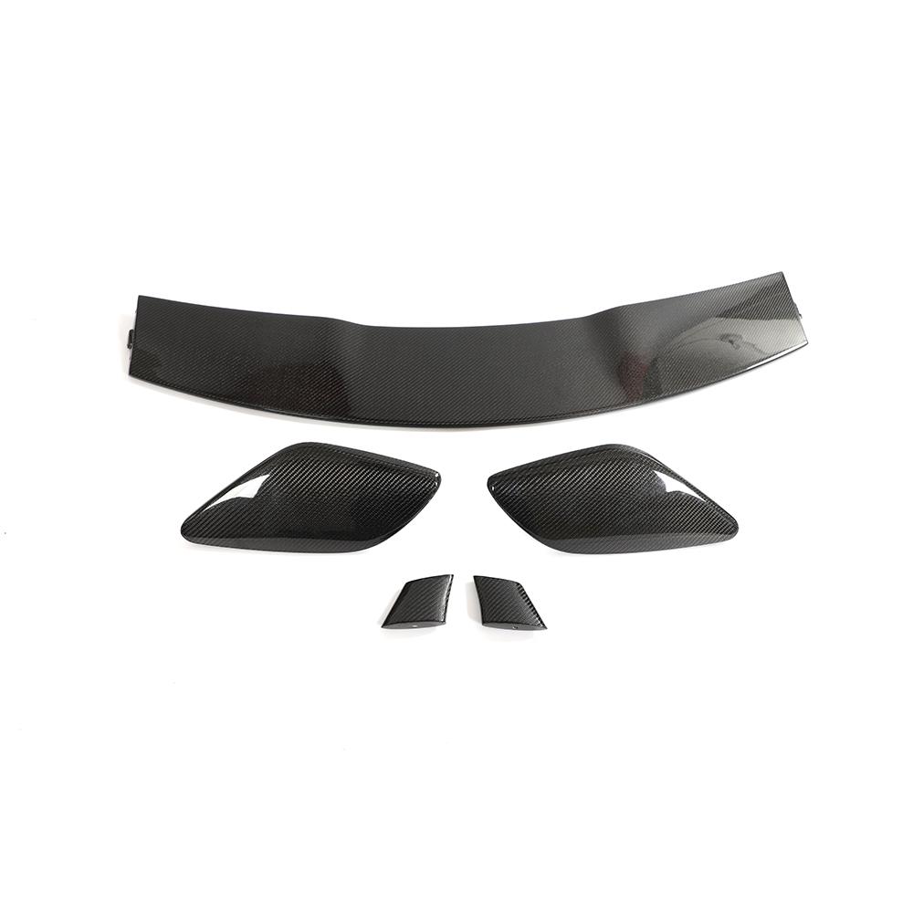 AMG Style Carbon Fiber Roof Spoiler for Mercedes Benz A-Class W177 Pre-Facelift Hatchback (2018-2022)