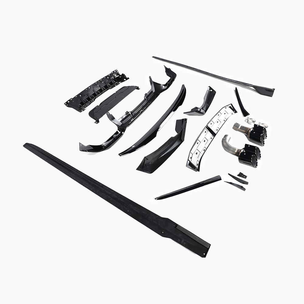 Gloss Black Aero Kit for BMW X4 G02 LCI M Sport (2021+)