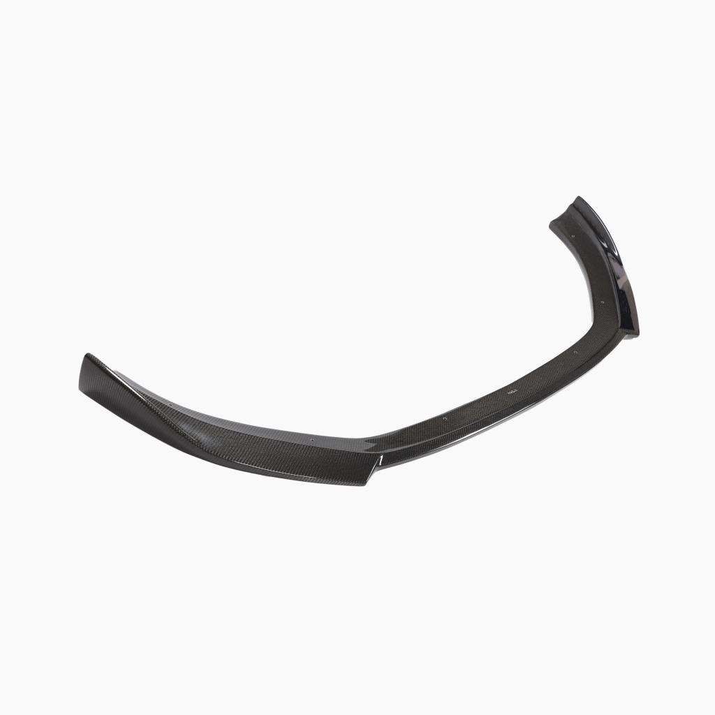 ST Style Carbon Fiber Front Bumper Lip For Audi A3 8V Sedan (2013-2016) Non-S3&Sline