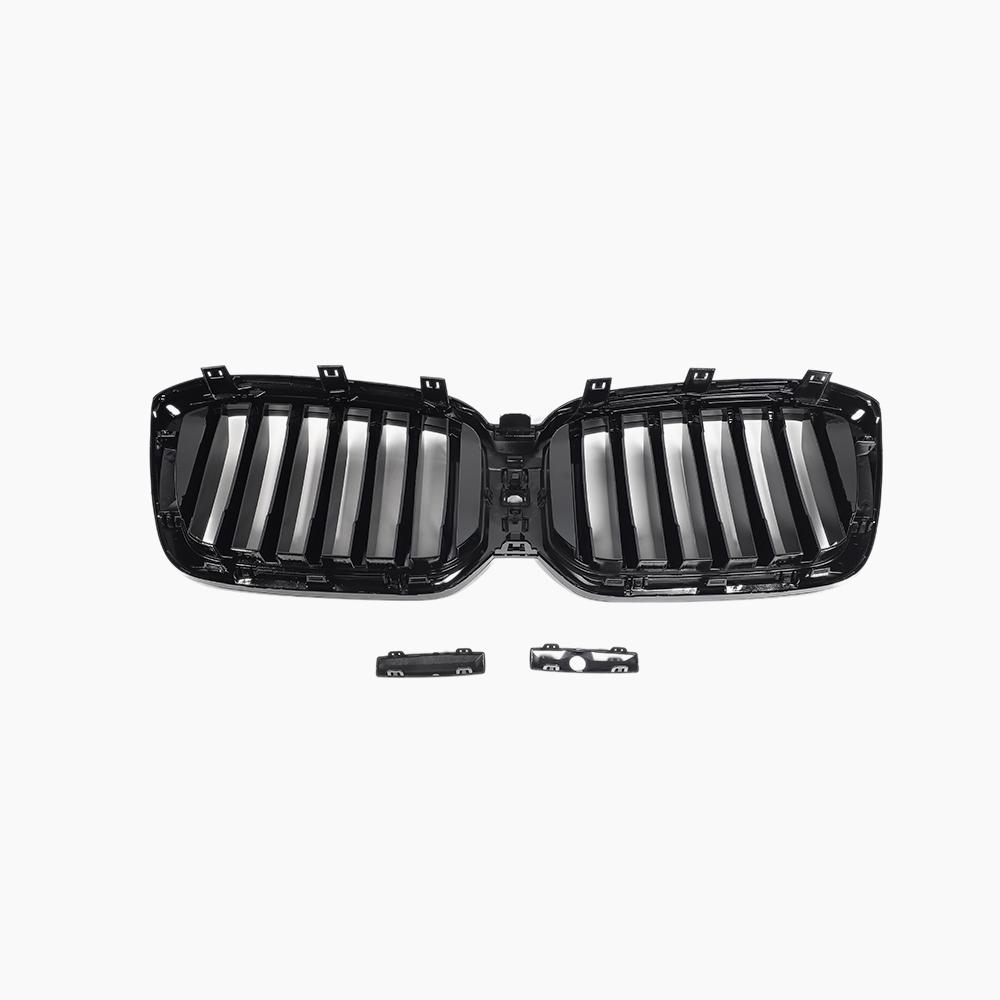 Single Slat Gloss Black Front Grille for BMW X3 G01 LCI (2021-2024)