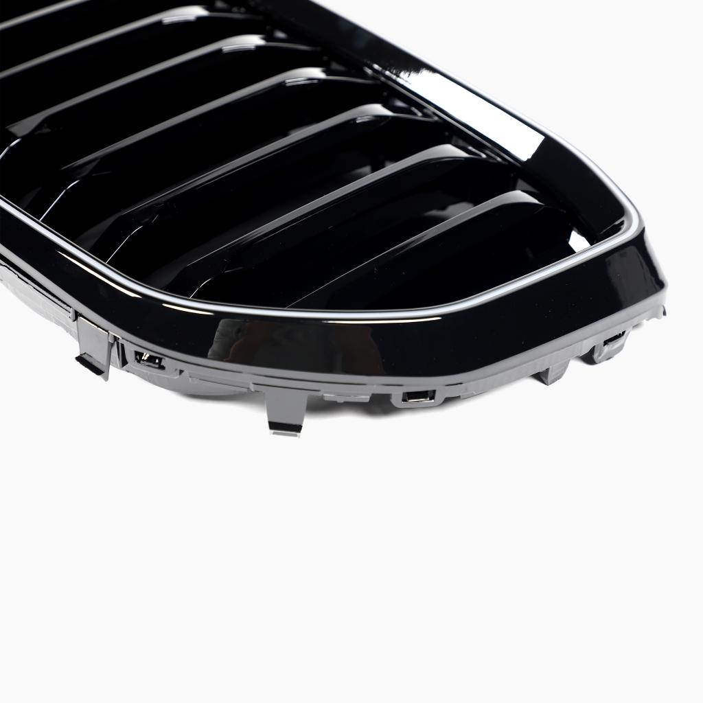 Dual Slat Gloss Black LED Front Grille for BMW X5 G05 LCI (2023+)