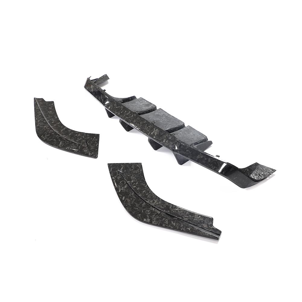 V Style Carbon Fiber Rear Diffuser for BMW 2 Series F87 M2 Coupé (2016–2018)