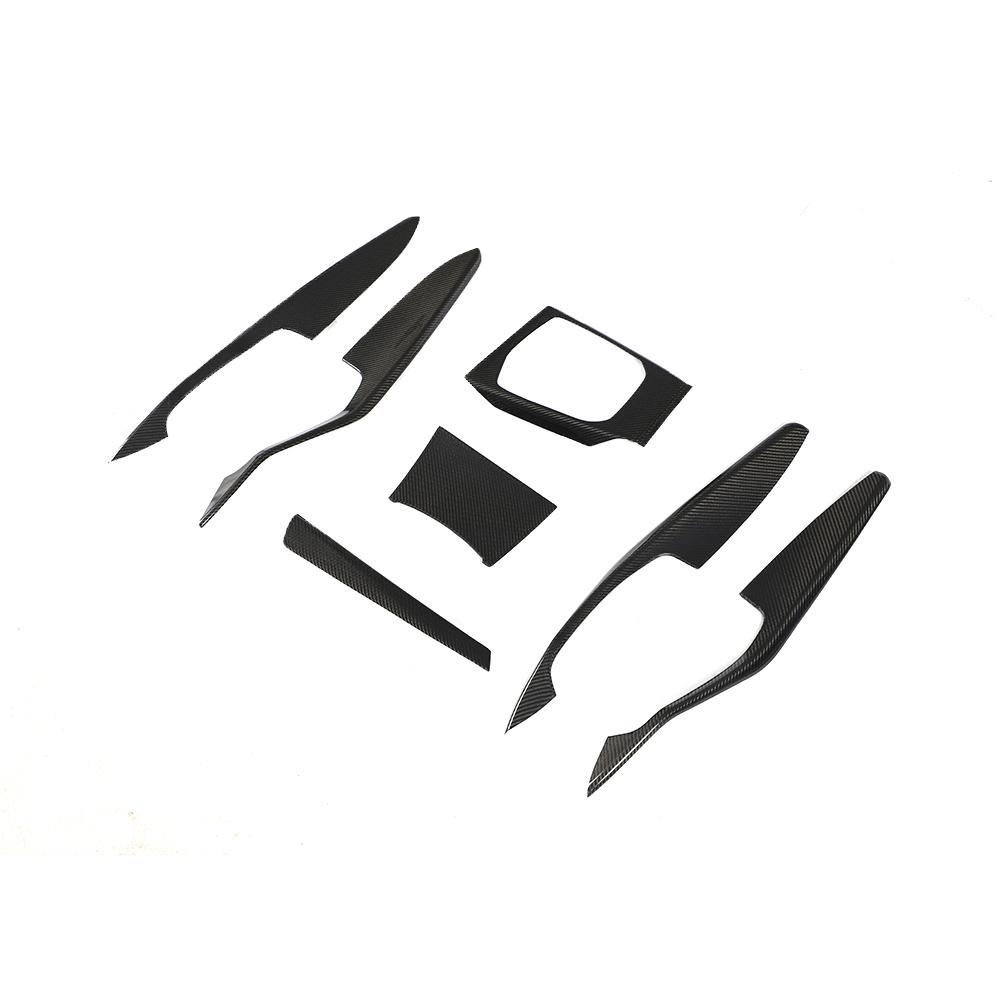 Performance Style Carbon Fiber Interior Door Console Panel Trims for BMW 3 Series G20/G21 Pre-LCI (2019–2022)