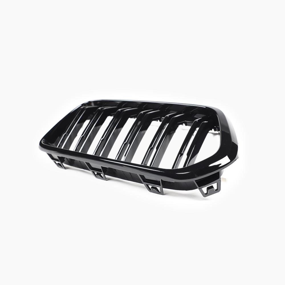 Dual Slat Gloss Black Front Grille for BMW X2 F39 (2018–2023)